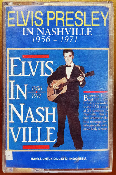 Elvis Presley : Elvis In Nashville 1956 - 1971 (Cass, Comp)