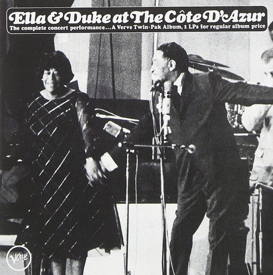 Ella Fitzgerald And Duke Ellington : Ella & Duke At The Côte D'Azur (2xCD, Album, RE)