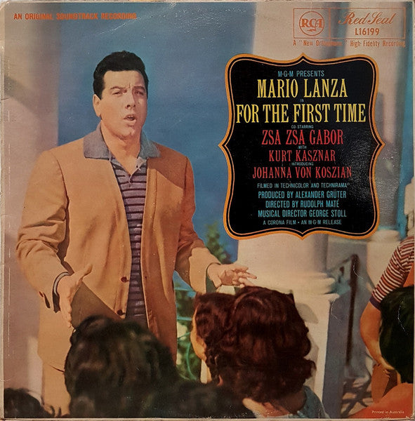Mario Lanza : For The First Time (LP, Mono)