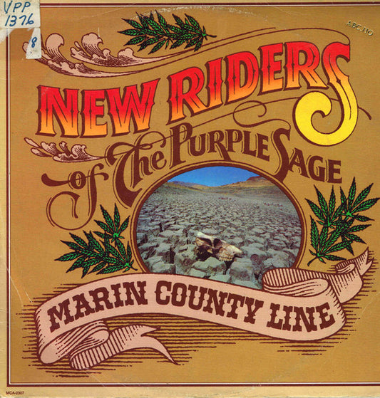 New Riders Of The Purple Sage : Marin County Line (LP, Album)