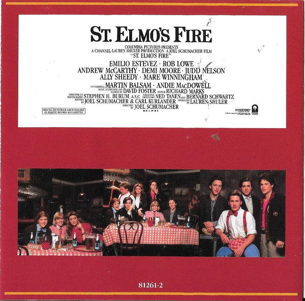 Various : St. Elmo's Fire (Original Motion Picture Soundtrack) (CD, Album)