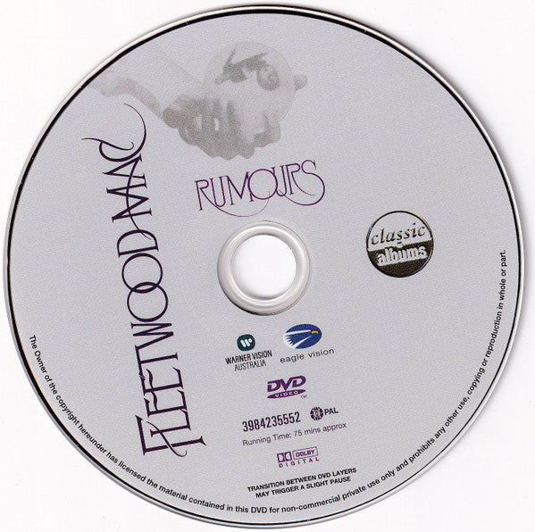 Fleetwood Mac : Rumours  (DVD, PAL)