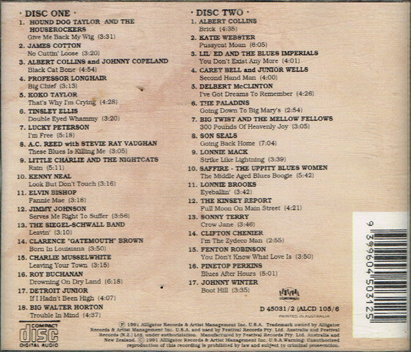 Various : The Alligator Records 20th Anniversary Collection (2xCD, Comp, RE, RP)