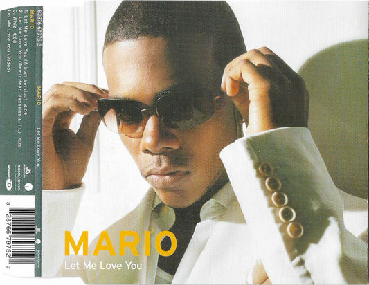 Mario : Let Me Love You (CD, Single, Enh)