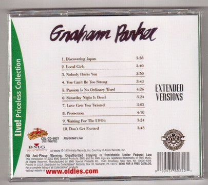 Graham Parker : Extended Versions: The Encore Collection (CD, Album, Comp, RE)