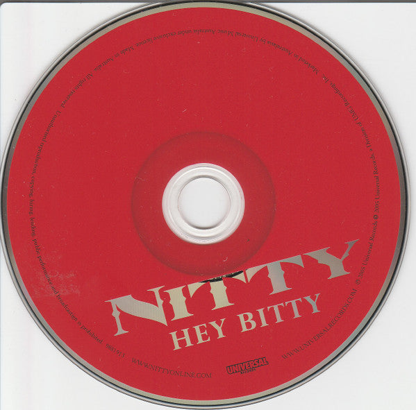 Nitty (2) : Hey Bitty (CD, Single)