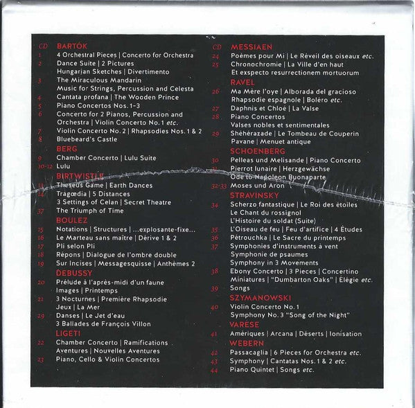 Pierre Boulez : 20th Century (44xCD, Album, Comp, Ltd)