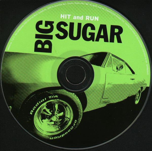 Big Sugar : Hit And Run: The Best Of Big Sugar (CD, Comp)