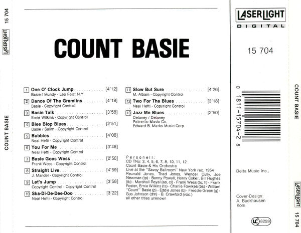Count Basie : Count Basie (CD, Comp)
