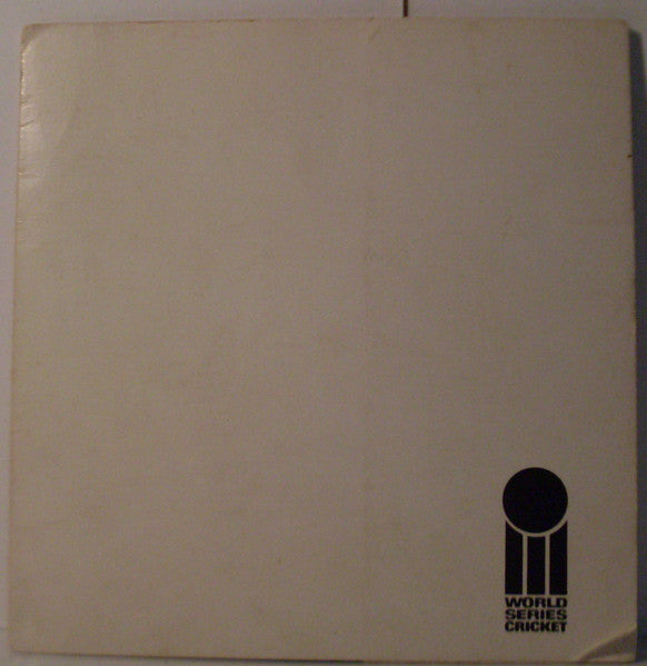 The Mojo Singers : World Series Cricket (Flexi, 7", S/Sided, Blu)