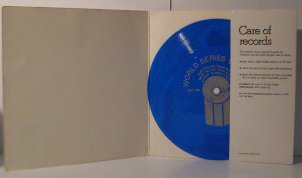 The Mojo Singers : World Series Cricket (Flexi, 7", S/Sided, Blu)