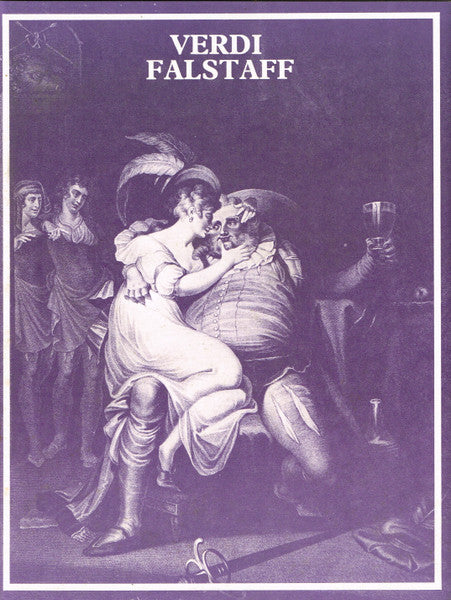 Verdi* - Tito Gobbi, Luigi Alva, Elisabeth Schwarzkopf, Anno Moffo*, Rolando Panerai, Tomaso Spataro, Renato Ercolani, Nicola Zaccaria, Nan Merriman, Fedora Barbieri, The Philharmonic Orchestra* And Chorus* Conducted By Herbert von Karajan : Falstaff (3xLP, Album, Club, RE + Box)