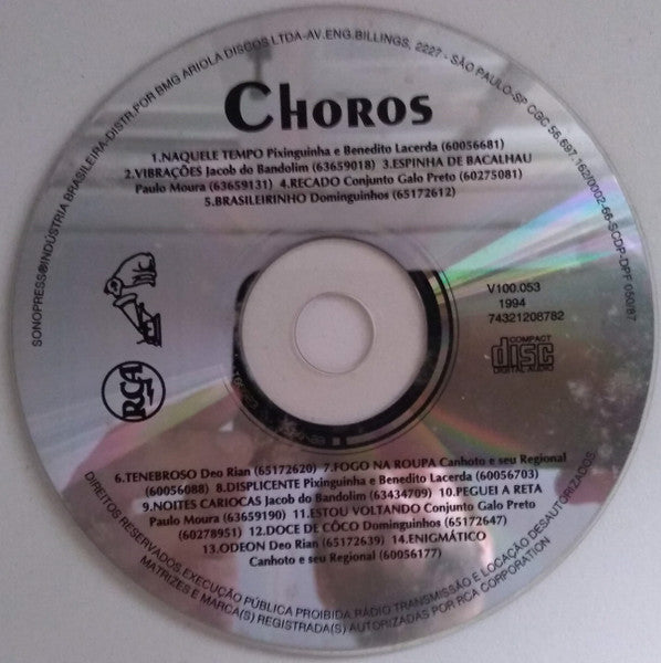 Various : Choros (CD, Comp, RE)