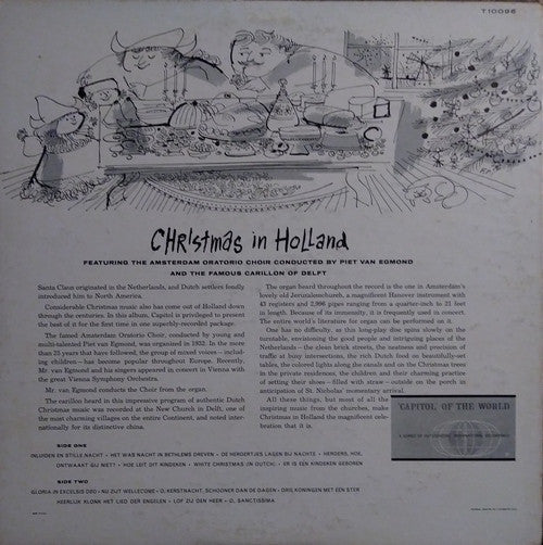 The Amsterdam Oratorio Choir* conducted by Piet Van Egmond : Christmas in Holland (LP, Album)