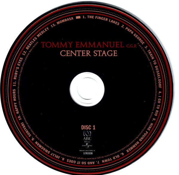 Tommy Emmanuel : Center Stage (2xCD)
