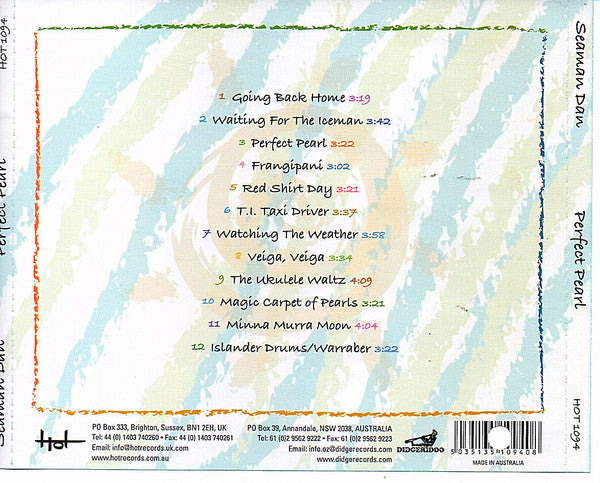 Seaman Dan : Perfect pearl (CD, Album)