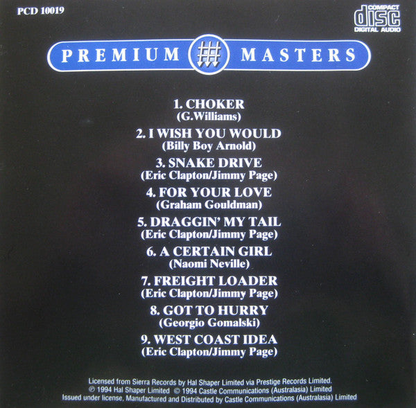 Eric Clapton & The Yardbirds : Rarities (CD, Comp)