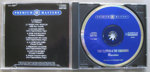 Eric Clapton & The Yardbirds : Rarities (CD, Comp)