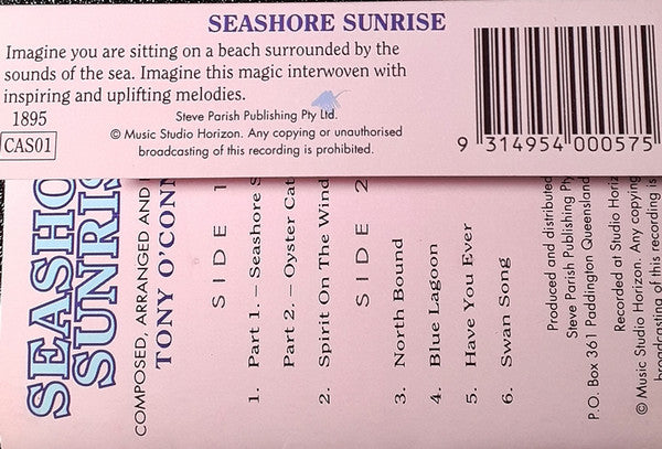 Tony O'Connor (2) : Seashore Sunrise (Cass, Album)