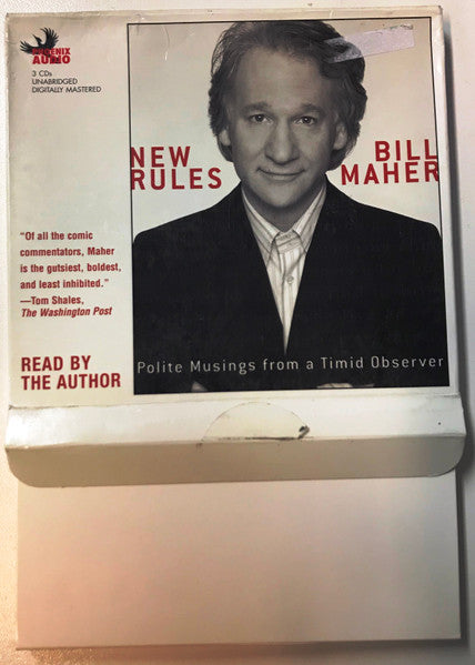 Bill Maher : New Rules (Polite Musings From A Timid Observer) (3xCD)