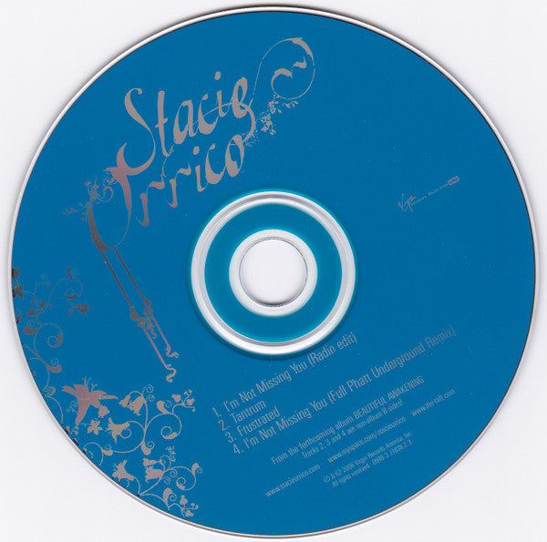 Stacie Orrico : I'm Not Missing You (CD, Single)