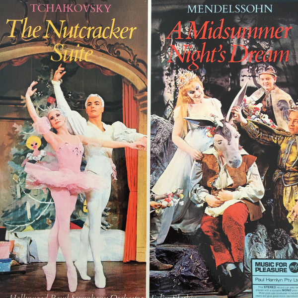 Felix Slatkin, The Hollywood Bowl Symphony Orchestra : Tchaikovsky: Nutcracker Suite, Mendelssohn: A Midsummer Night’s Dream (LP, Album)