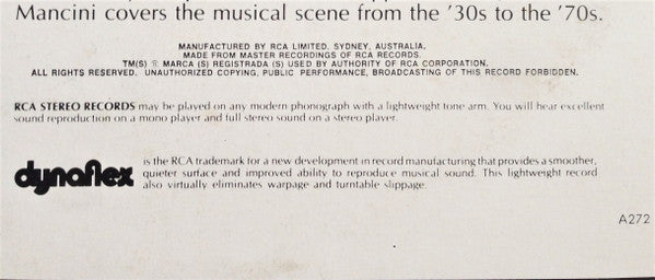 Henry Mancini And His Orchestra : Mancini Concert (LP, Album)