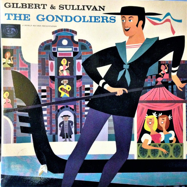 Gilbert & Sullivan, Westminster Symphony Orchestra, The Linden Singers, Alexander Faris : The Gondoliers (LP, Album, Club)
