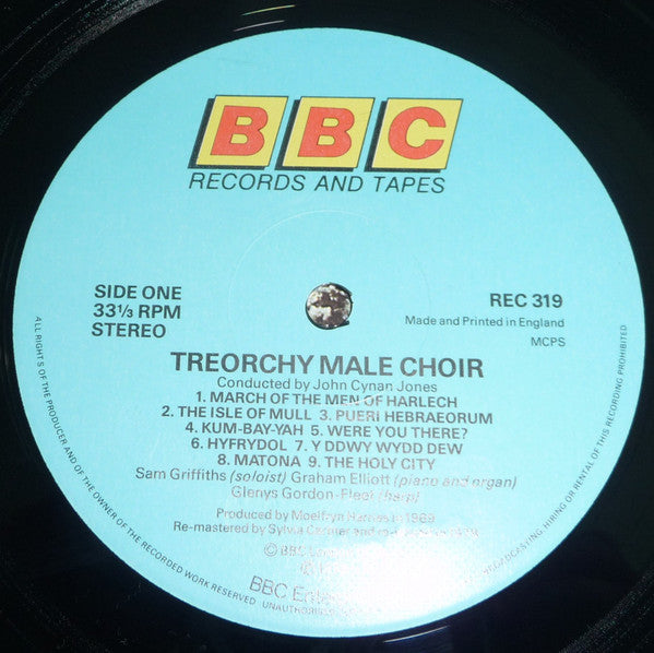 Treorchy Male Choir Conducted By John Cynan Jones : Treorchy Male Choir (LP, Comp)