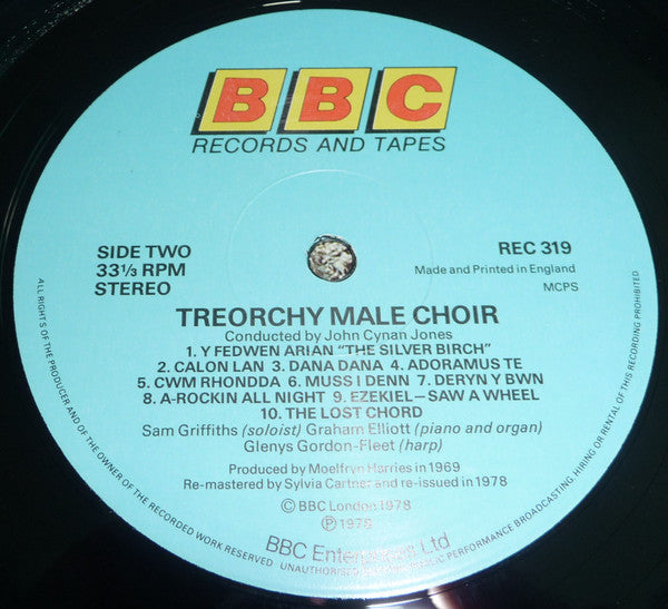 Treorchy Male Choir Conducted By John Cynan Jones : Treorchy Male Choir (LP, Comp)