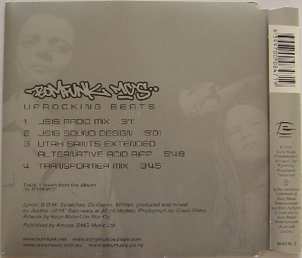 Bomfunk MC's : Uprocking Beats (CD, Maxi)