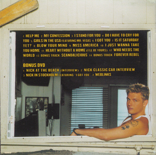 Nick Carter (2) : Now Or Never (CD, Album, Copy Prot. + DVD-V, PAL + Ltd)