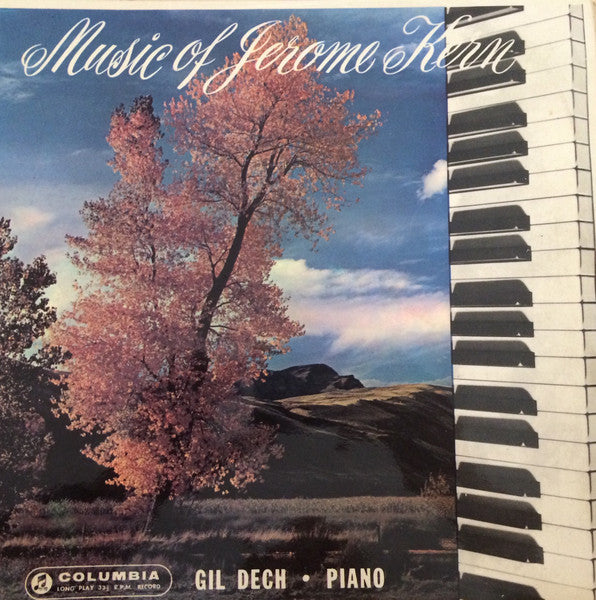 Gil Dech : Plays Music Of Jerome Kern (10")