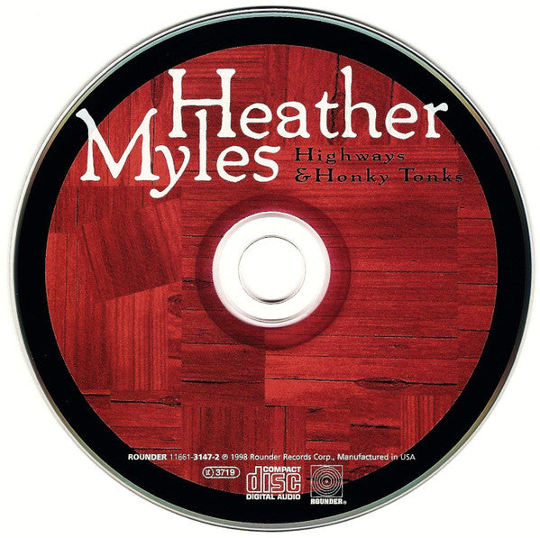 Heather Myles : Highways & Honky Tonks (CD, Album)