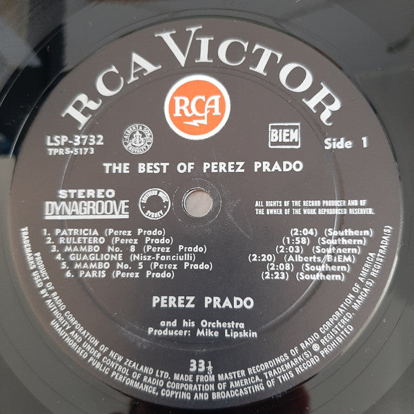 Perez Prado And His Orchestra : The Best Of Perez Prado (LP, Comp)