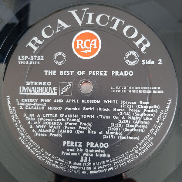 Perez Prado And His Orchestra : The Best Of Perez Prado (LP, Comp)