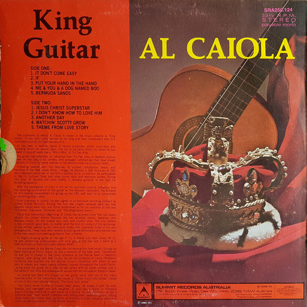 Al Caiola : King Guitar (LP)