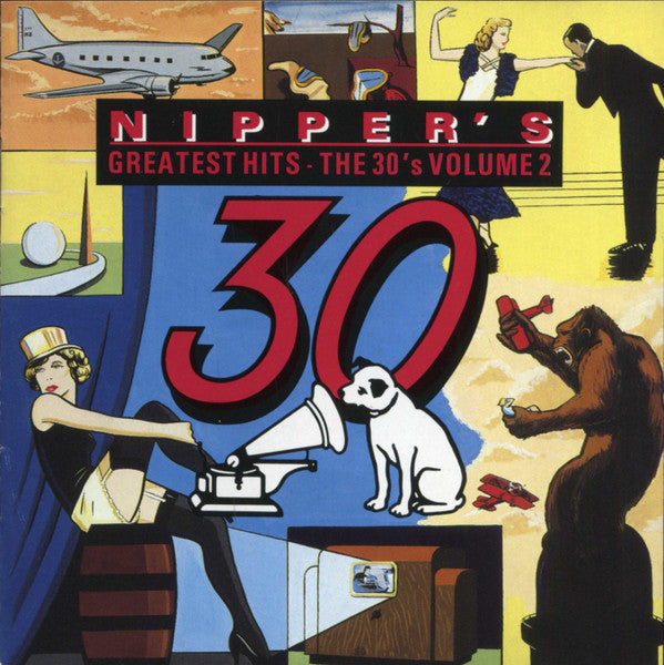 Various : Nipper's Greatest Hits - The 30's Volume 2 (CD, Comp, Mono, RM)