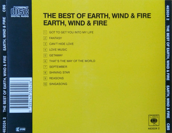 Earth, Wind & Fire : The Best Of Earth Wind & Fire Vol. I (CD, Comp)