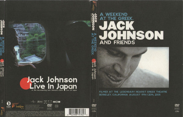 Jack Johnson And Friends Of Jack Johnson : A Weekend At The Greek. / Jack Johnson Live In Japan (2xDVD-V, NTSC)