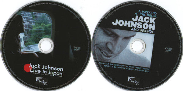 Jack Johnson And Friends Of Jack Johnson : A Weekend At The Greek. / Jack Johnson Live In Japan (2xDVD-V, NTSC)
