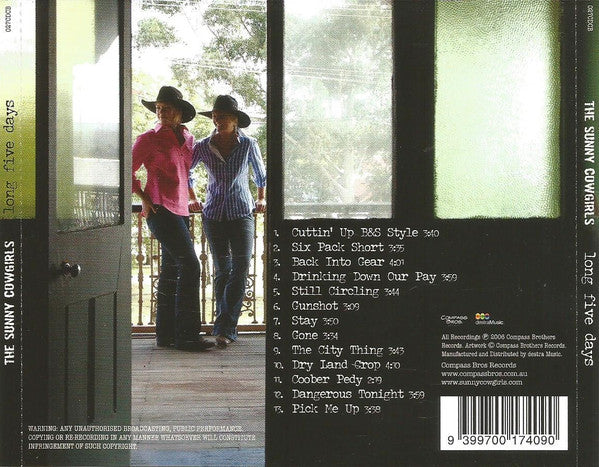 The Sunny Cowgirls : Long Five Days (CD, Album)
