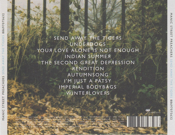 Manic Street Preachers : Send Away The Tigers (CD, Album)