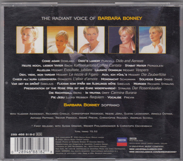 Barbara Bonney : The Radiant Voice Of Barbara Bonney (CD, Comp)