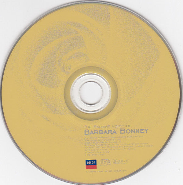Barbara Bonney : The Radiant Voice Of Barbara Bonney (CD, Comp)