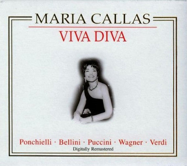 Maria Callas / Ponchielli* • Bellini* • Puccini* • Wagner* • Verdi* : Viva Diva (5xCD, Comp, RM + Box, Sli)