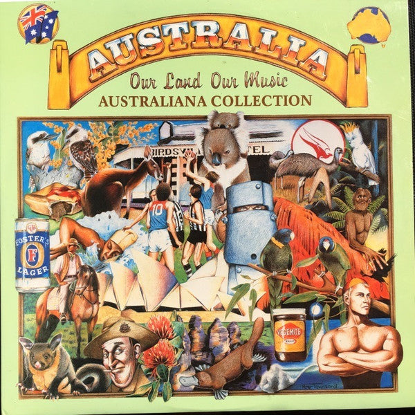 Various : Australia - Our Land Our Music (2xLP, Comp)