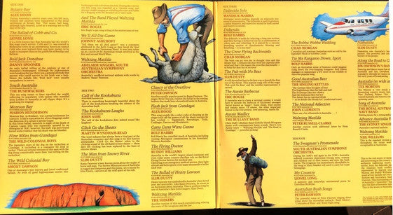Various : Australia - Our Land Our Music (2xLP, Comp)