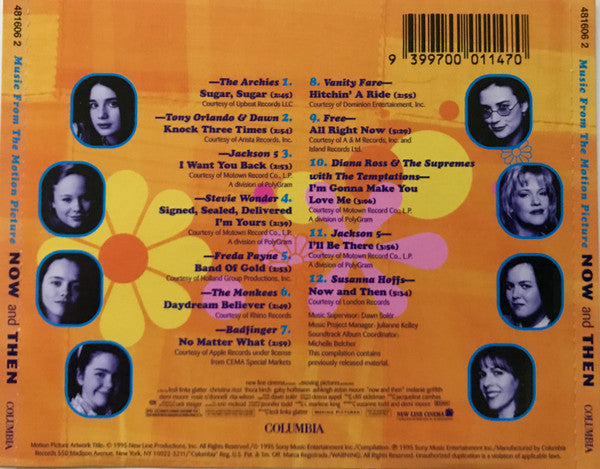 Various : Now And Then (Music From The Motion Picture) (CD, Comp)