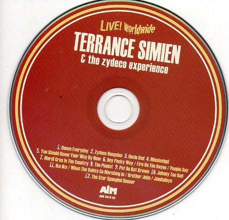 Terrance Simien And The Zydeco Experience : Live! Worldwide (CD, Album)